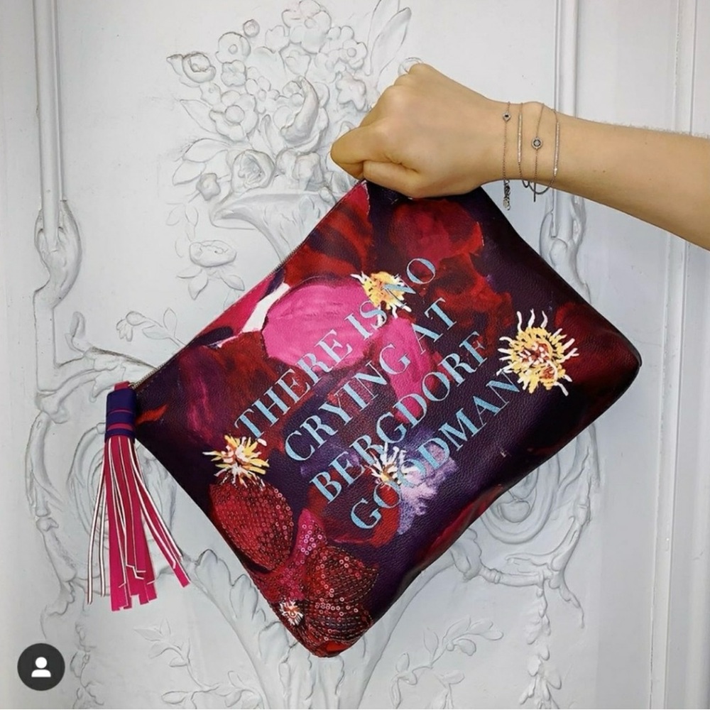 Ashley Longshore Beauty Bag from Bergdorf Goodman